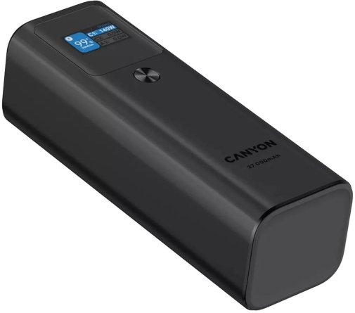 Батарея універсальна Canyon PB-2010 27000mAh 140W Dark Gray (CNE-CPB2010DG)