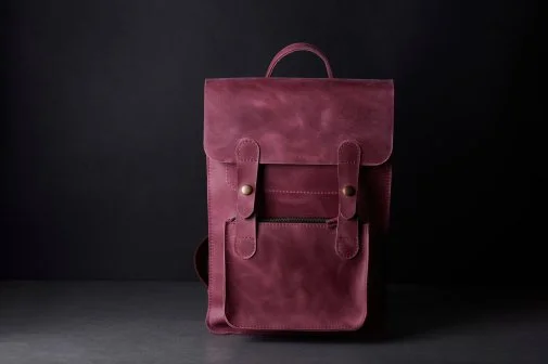 Фото: Рюкзак для ноутбука INCARNE Brit S Burgundy № 19 | KTC