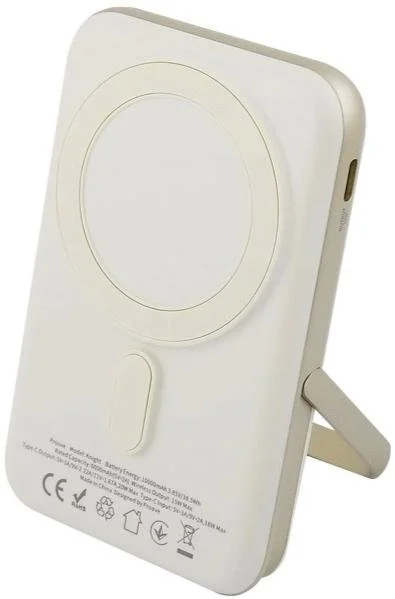Фото: Батарея універсальна Proove Knight Magnetic 10000mAh 20W Beige (PBGI20012214) № 6 | KTC