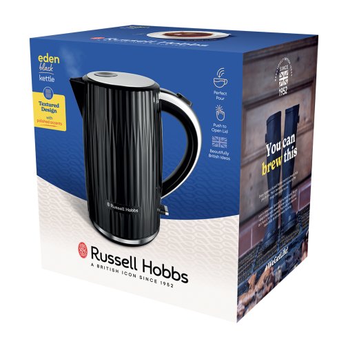 Електрочайник Russell Hobbs Eden Black (27361-70)