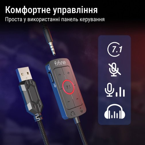 Гарнітура Fifine H9 Black