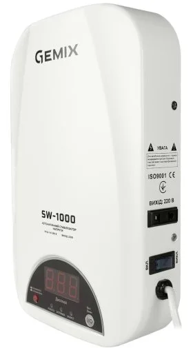 Фото: Стабілізатор Gemix SW-1000 № 8 | KTC