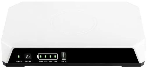 Фото: ДБЖ Yepo Mini DC-UPS 20000mAh 36W White/Black (6980229112545) № 18 | KTC
