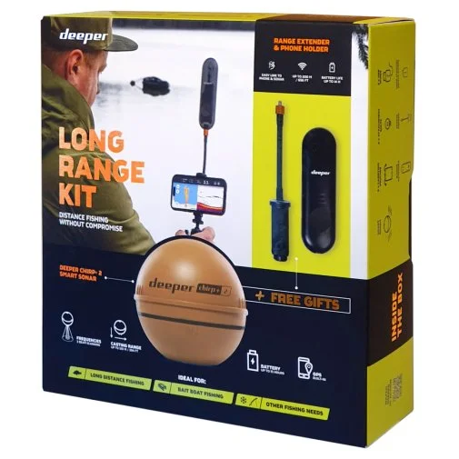 Фото: Ехолот Deeper Smart Sonar CHIRP plus 2 Long Range Kit (ITGAM1613) № 16 | KTC