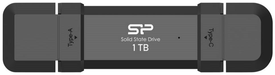 Зовнішній SSD-накопичувач Silicon Power DS72 1TB Black (SP001TBUC3S72VPK)