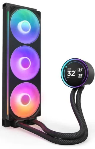 Фото: Система рідинного охолодження NZXT Kraken Elite 360 RGB Black (RL-KR36E-B2) № 8 | KTC