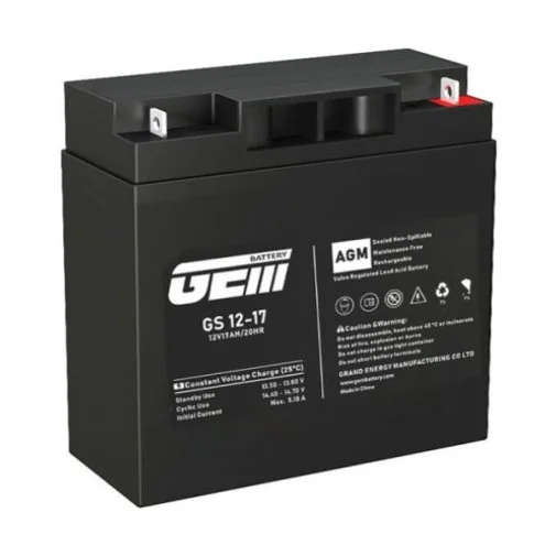 Фото: Батарея для ДБЖ GEM Battery 12V 17A AGM (GS 12-17) № 5 | KTC