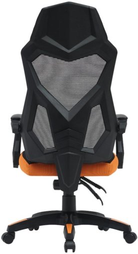 Крісло Canyon Wave MCH02 Mesh Black/Orange (CNE-MCH02)