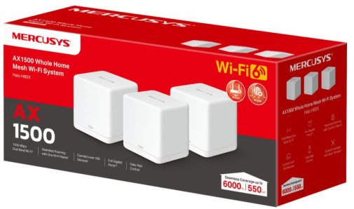 Wi-Fi система Mercusys Halo H60X (Halo H60X(3-pack))