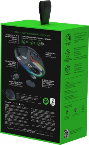 Фото: Миша Razer Basilisk V3 Pro 35K Wireless Black (RZ01-05240100-R3G1) № 20 | KTC