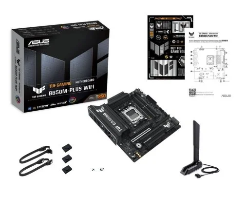 Фото: Материнська плата ASUS TUF GAMING B850M-PLUS WIFI № 10 | KTC