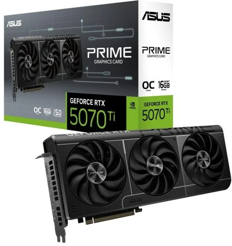 Фото: Відеокарта ASUS PRIME GeForce RTX 5070 Ti 16GB GDDR7 OC Edition (PRIME-RTX5070TI-O16G) № 19 | KTC