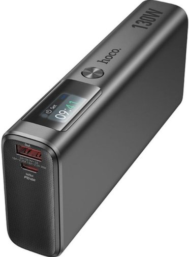 Батарея універсальна Hoco Q17B Electric 20000mAh 130W Space Grey (6942007628976)