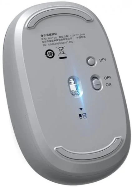 Фото: Миша UGREEN MU105 Wireless Grey (90669) № 6 | KTC