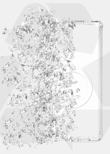 for Samsung S25 Ultra - HYBRID R with MagSafe Transparent