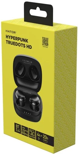 Фото: Навушники Hator Hyperpunk Truedots HD SyncHUB Black (HTA411) № 8 | KTC