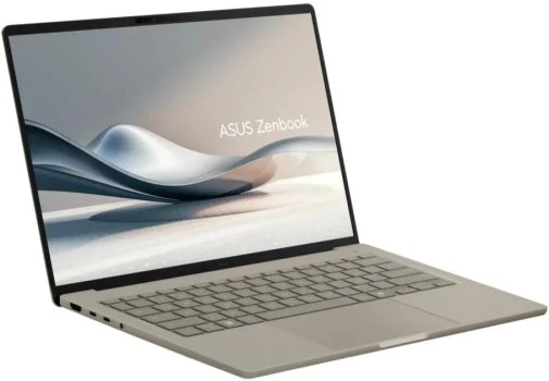 Фото: Ноутбук ASUS Zenbook A14 UX3407NA-QD023W Zabriskie Beige - 14" OLED 60 Гц / Snapdragon X2 Elite / X2E-88-100 / DDR5 32 ГБ / PCI-E SSD 1 ТБ / Adreno GPU № 8 | KTC