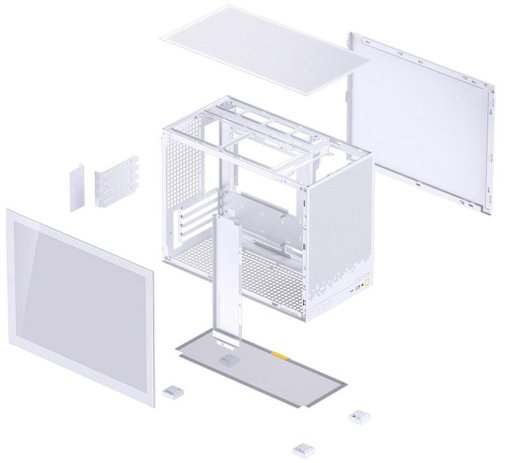 Корпус Jonsbo D32 STD White with window