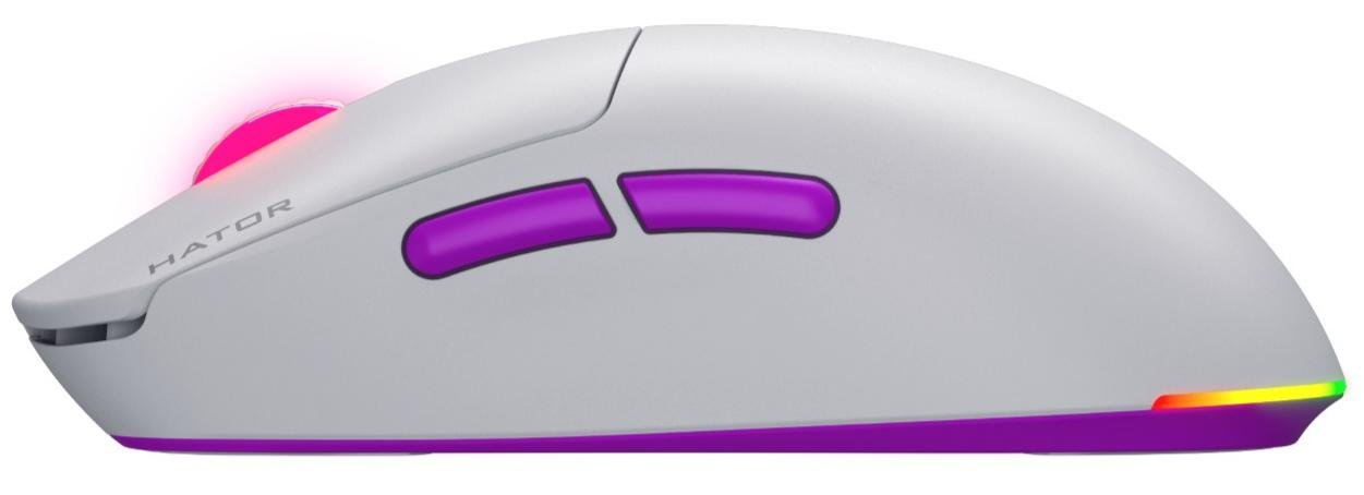 Миша Hator Quasar 3 Ultra 8K Wireless White/Violet (HTM771)