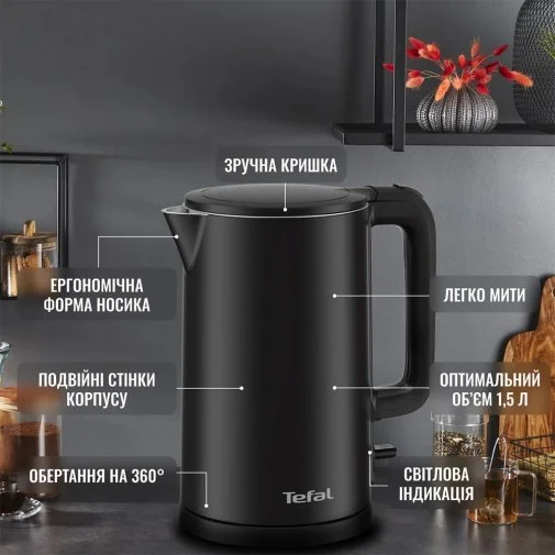 Фото: Електрочайник Tefal Thermo Protect (KO1408E0) № 21 | KTC