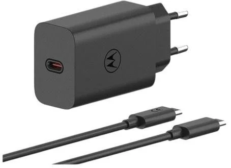 Фото: Зарядний пристрій Motorola MC-682N 68W Black with Type-C/Type-C (PG38C06281) № 7 | KTC