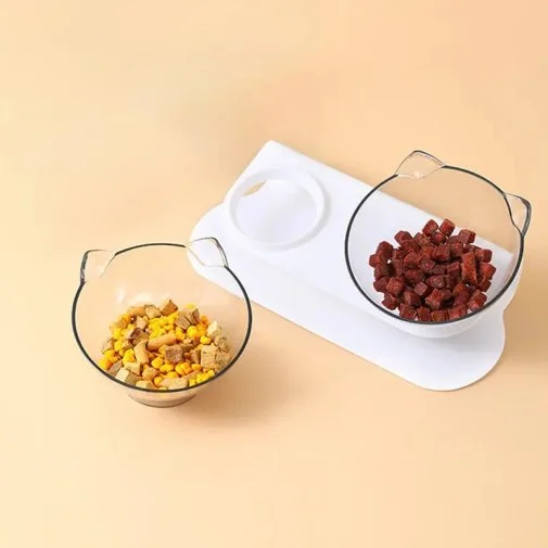 Фото: Годівниця Lapka Double cat food bowl (WF060) № 24 | KTC