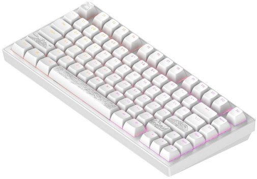 Клавіатура Dark Project ALU81 Terra Nostra PBT Mech. g3ms Moonstone USB White (DPKB_NOSTRA_81_ANSI_WHITE_UA)