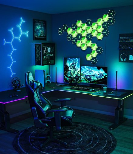 Смарт-освітлення Govee H606A Glide Hexagon Light RGBIC 10pcs White (H606AC81)