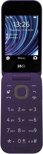 Фото: Мобільний телефон HMD 2660 Flip Violet (2660 4G FLIP DS Violet) № 20 | KTC