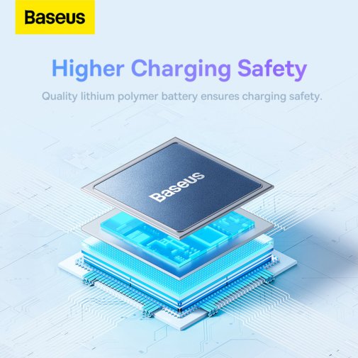 Батарея універсальна Baseus Airpow Fast Charge 10000mAh 20W Black (PPQD090001)