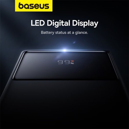 Батарея універсальна Baseus Star Lord Digital Display 30000mAh 22.5 Black (P10022905113-00)