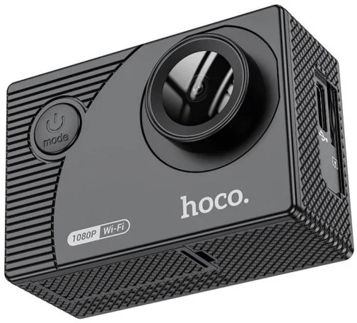 Фото: Екшн-камера Hoco DV100 Sports Camera Black (6942007616799) № 9 | KTC