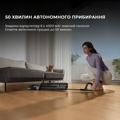 Ручний бездротовий пилосос Dreame H12 Pro Flex Reach (HHR44A)
