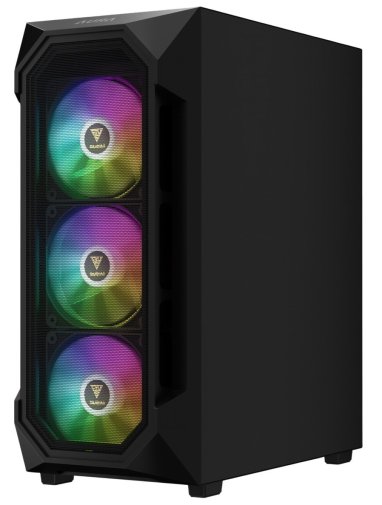 Корпус Gamdias Aura GC1 Elite ARGB Black with window (4711514500592)
