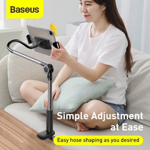 Універсальний тримач Baseus Otaku Life Rotary Adjustment Lazy Polder Pro Grey (LUZQ000013)