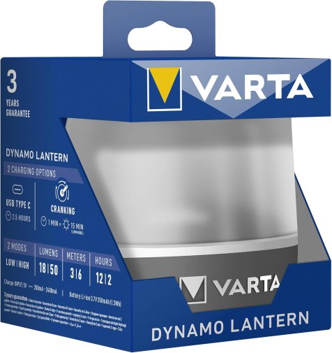 Ліхтар ручний Varta Dynamo Lantern (17670101111)