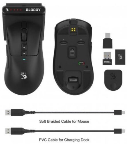 Миша Bloody R73 Ultra Duo Black