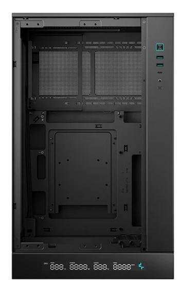 Корпус Deepcool CH270 Digital Black with window (R-CH270-BKNDM0-G-1)
