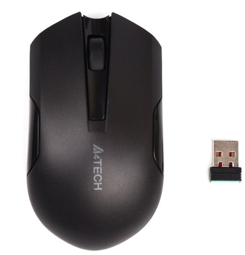 Комплект клавіатура+мишка A4tech 3000N Black