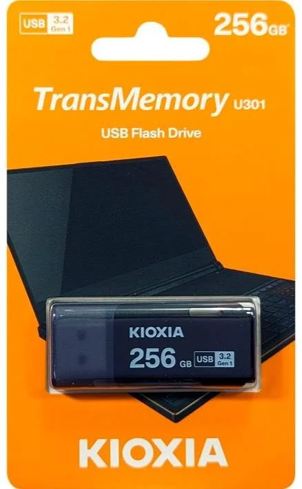 Фото: Флешка USB Kioxia TransMemory U301 256GB Black (LU301K256GG4) № 5 | KTC