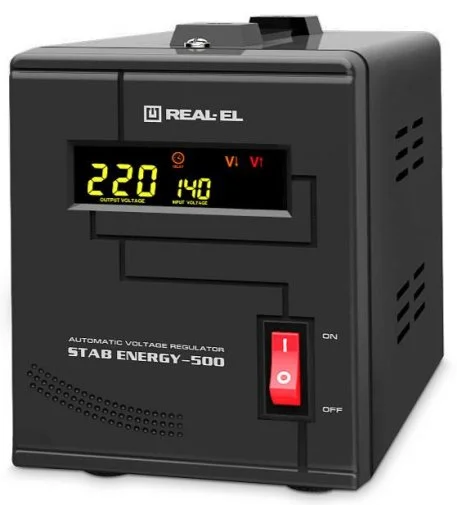 Фото: Стабілізатор Real-EL Stab Energy-500 (EL122400011) № 10 | KTC