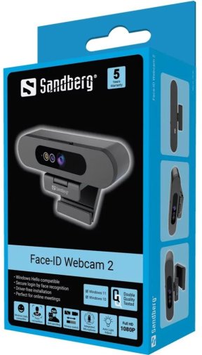 Web-камера Sandberg Face-ID Webcam 2 (134-40)