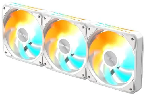 Фото: Кулер Gigabyte EZ Chain Fan 120 Ice 3pcs White (GP-GBT EZFAN1203 ICE) № 10 | KTC