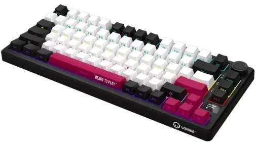 Фото: Клавіатура Lorgar KBP7075W Toxic Purple ENG WL/RT/USB Black (LRG-KBP7075W-BK-US) № 12 | KTC