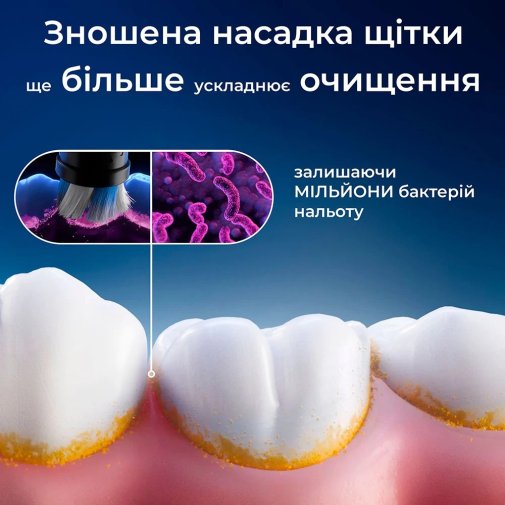 Насадка для зубної щітки Braun Oral-B iO Gentle Care RB SBF-4 Black 4pcs (RB SBF-4 (4))