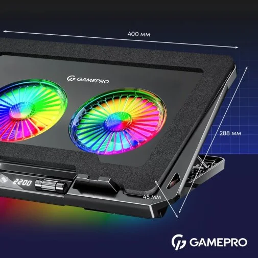 Фото: Підставка для ноутбука GamePro CP910 Black № 15 | KTC