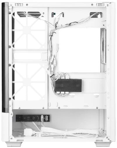 Фото: Корпус ProLogix Lumi GM-01AW Glass White with window № 19 | KTC