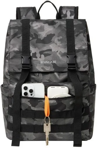 Рюкзак для ноутбука Riva Sherwood 7621 Grey Camo (7621 Grey camo)