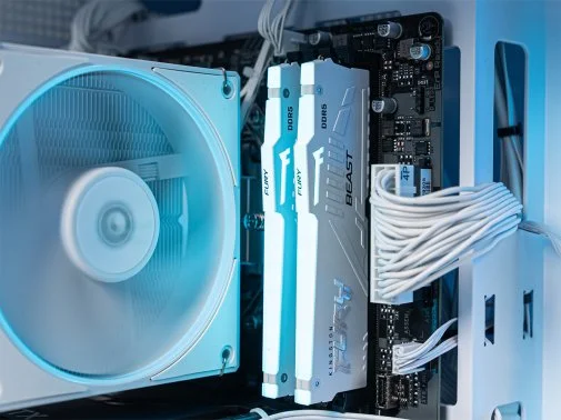 Фото: Персональний комп'ютер КТС Gaming White (G12V30) - AMD Ryzen 7 8700F / 32 ГБ DDR5 / PCI-E SSD 1 ТБ / Nvidia / GeForce RTX 5060 Ti, 16 ГБ / AMD B650 / 650 Вт № 13 | KTC