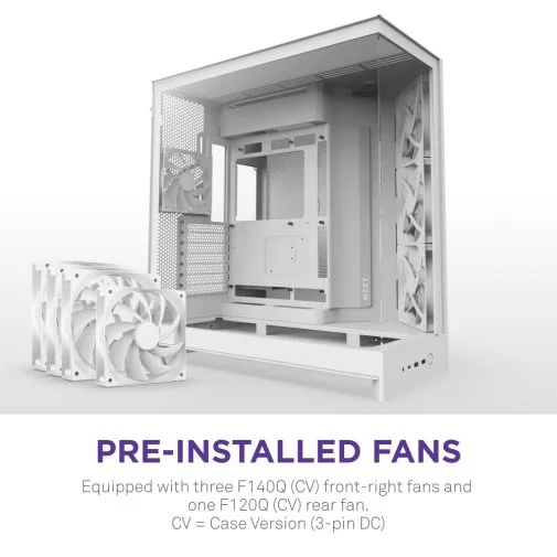 Фото: Корпус NZXT H9 Flow White with window (CM-H92FW-01) № 14 | KTC